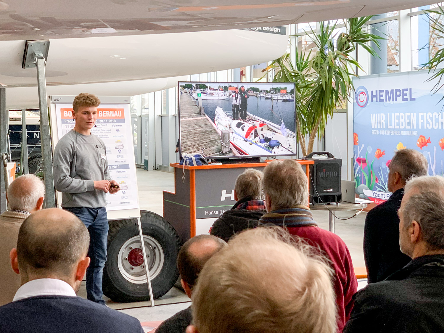 Boatshow Bernau Fachvorträge - Lernen von Experten