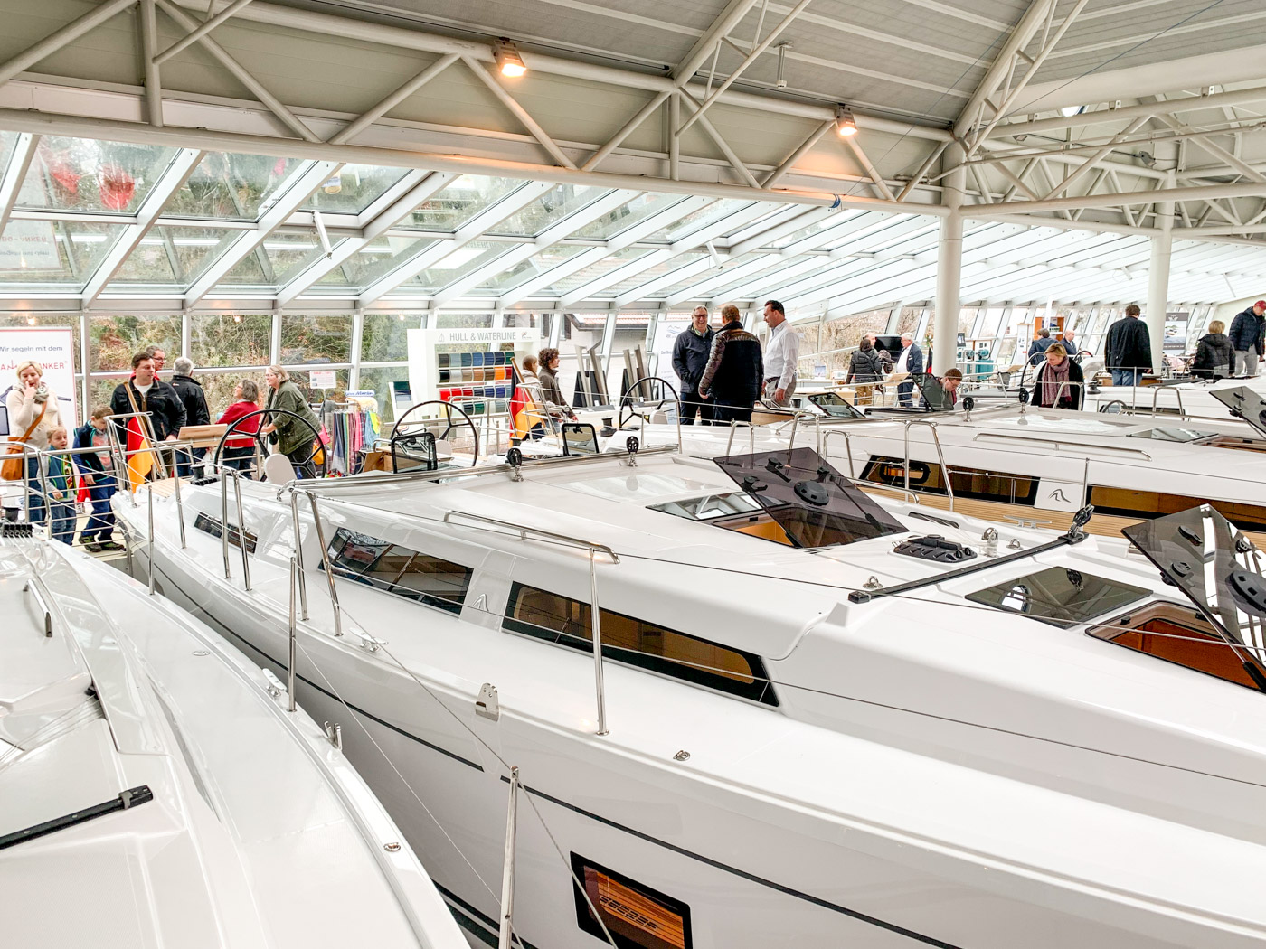 Boatshow Bernau – Hanse Segelyachten im Yachtcentrum am Chiemsee